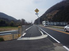 国道29号　松山地区歩道整備