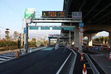 阪神高速湾岸線甲子園浜料金所