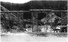 餘部鉄橋(明治44年6月完成)